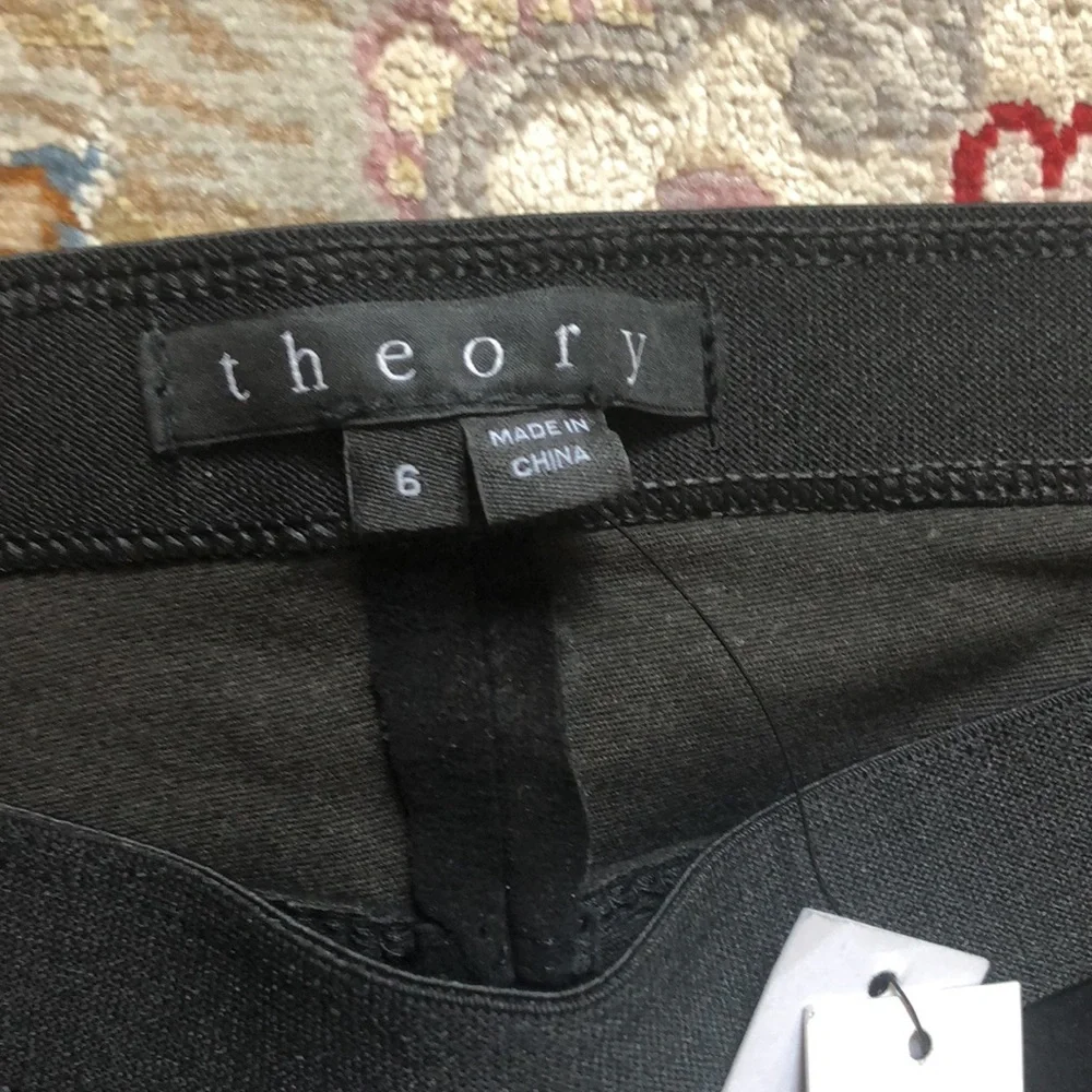 Theory Leather Pant NWT - Picture 3 of 9